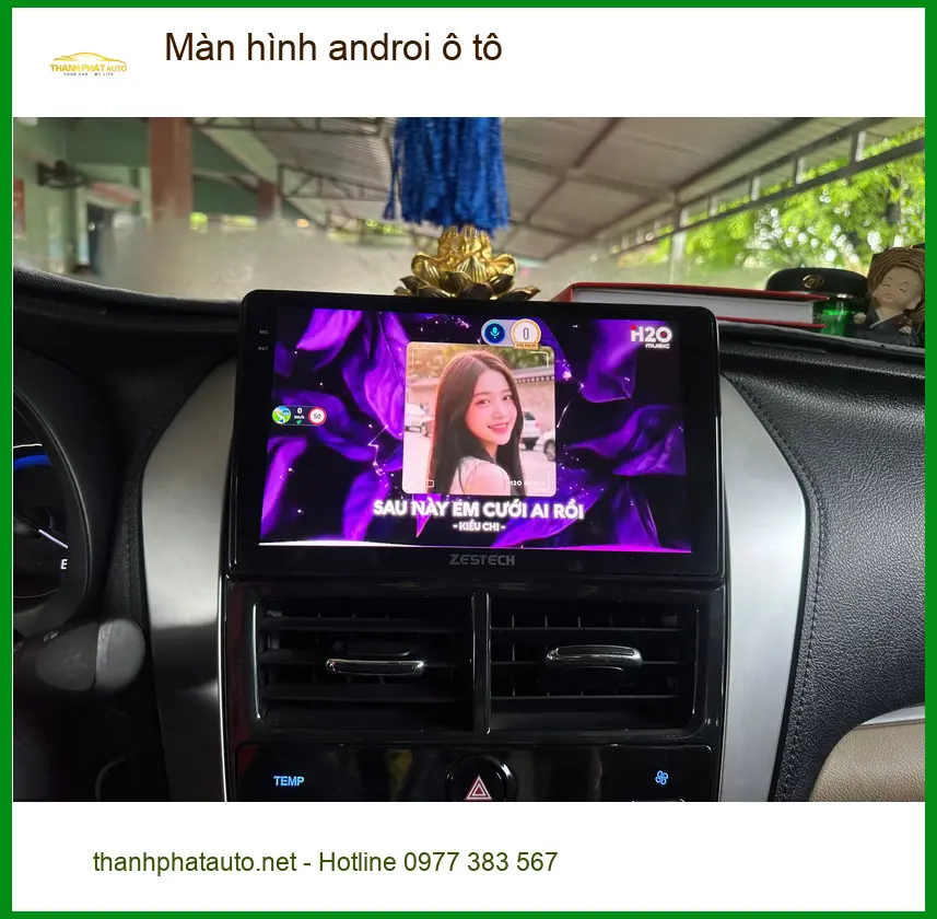 Anh Duy nâng cấp màn hình Android ô tô cho VinFast Lux A2.0 ở Quận Bình Thạnh ảnh thực tế 2