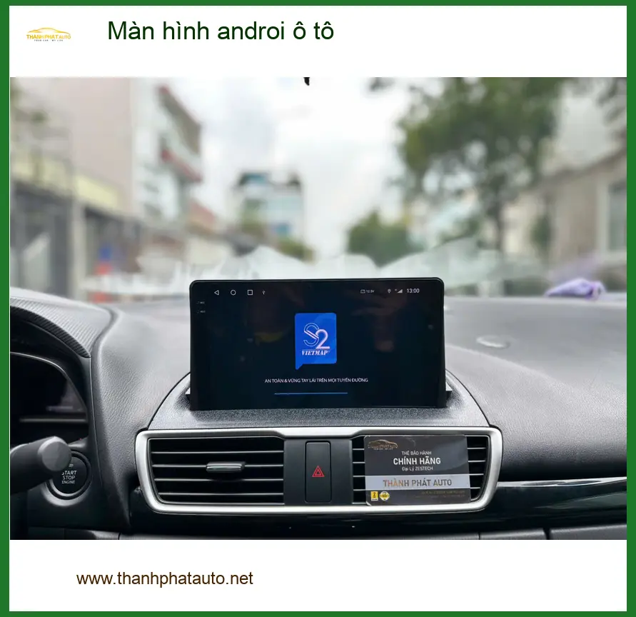 Chị Thảo nâng cấp màn hình Android ô tô cho Outlander tại Củ Chi ảnh thực tế 4
