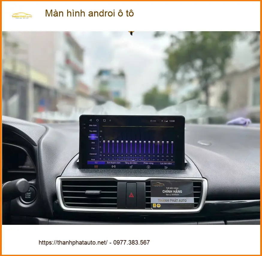 Anh Minh nâng cấp màn hình Android ô tô cho Mazda 3 tại Bình Thạnh ảnh thực tế 3
