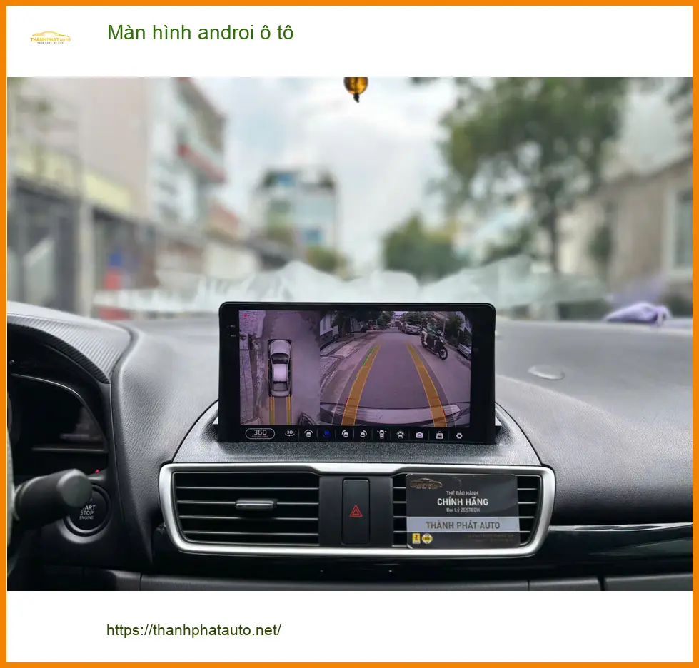 Anh Khang lắp màn hình Android ô tô cho Mazda CX-5 tại Quận 12 ảnh thực tế 2