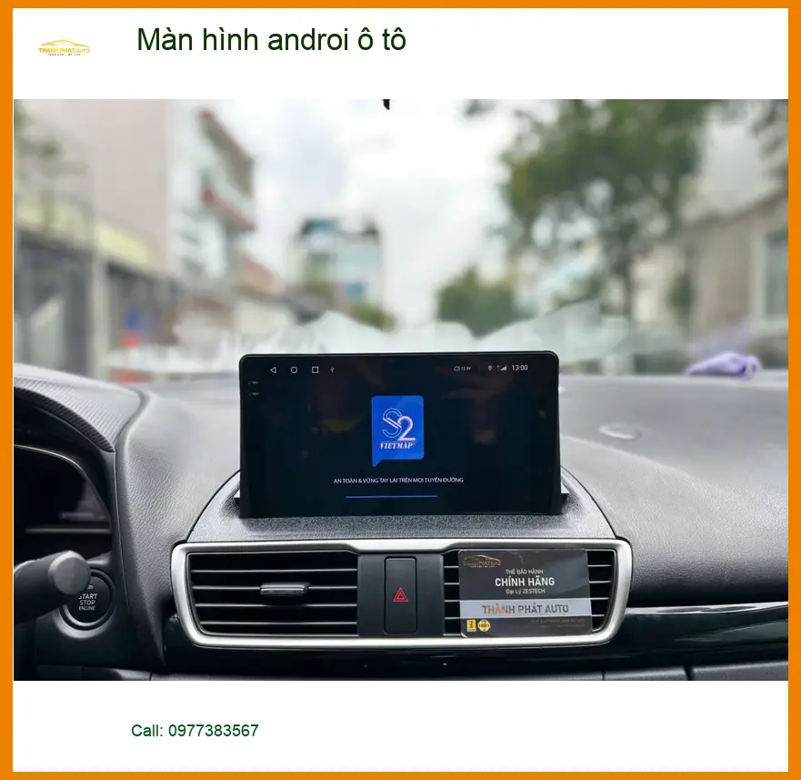 Anh Khang lắp màn hình Android ô tô cho Mazda CX-5 tại Quận 12 ảnh thực tế 4