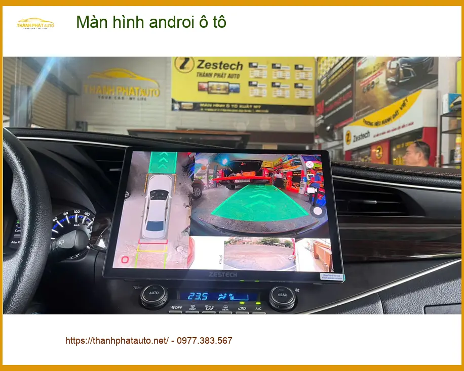 Anh Bảo lắp màn hình Android ô tô cho Kia K3 tại Quận 8 để giải trí