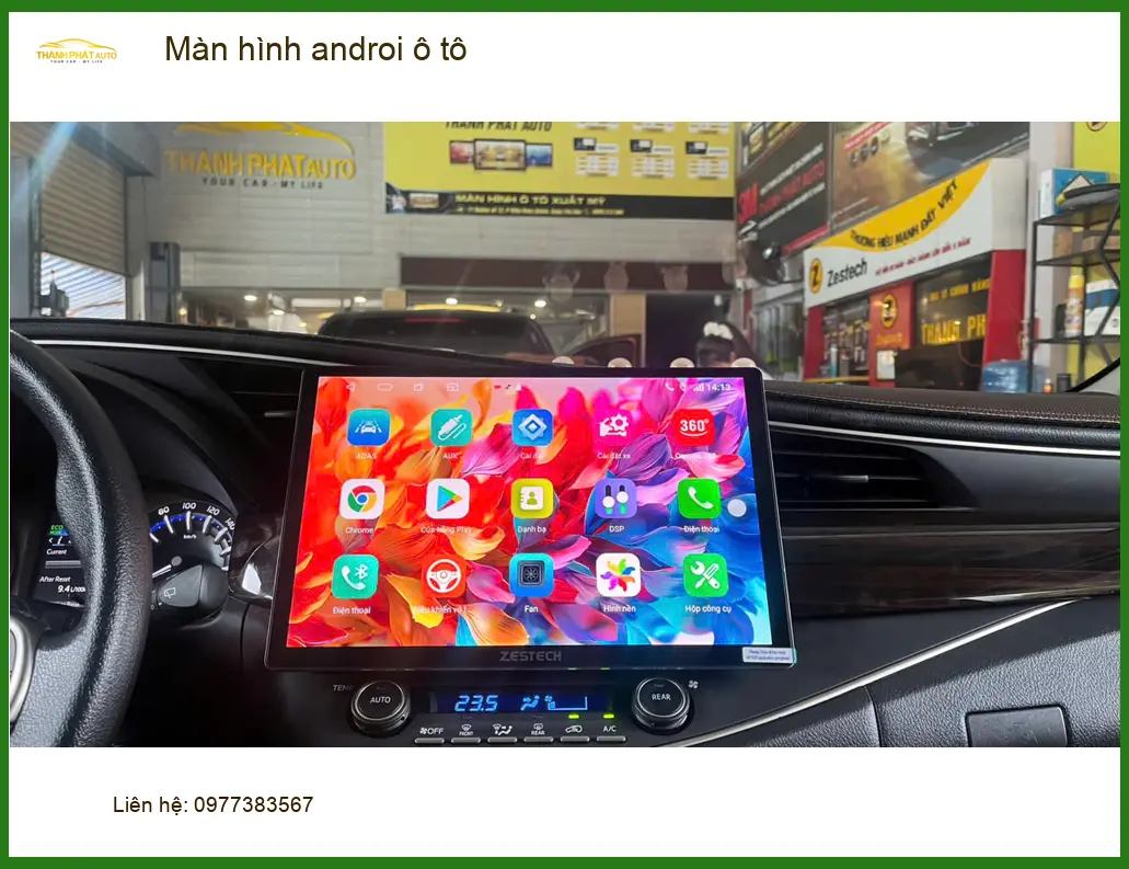 Anh Bảo lắp màn hình Android ô tô cho Kia K3 tại Quận 8 để giải trí ảnh thực tế 2