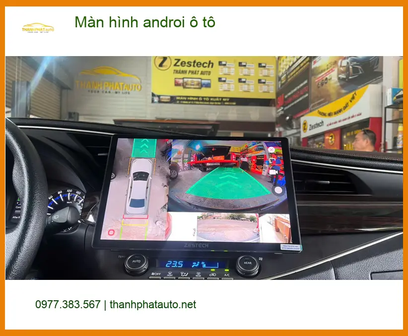 Chị An nâng cấp màn hình Android ô tô cho Suzuki XL7 tại Quận Tân Bình ảnh thực tế 3