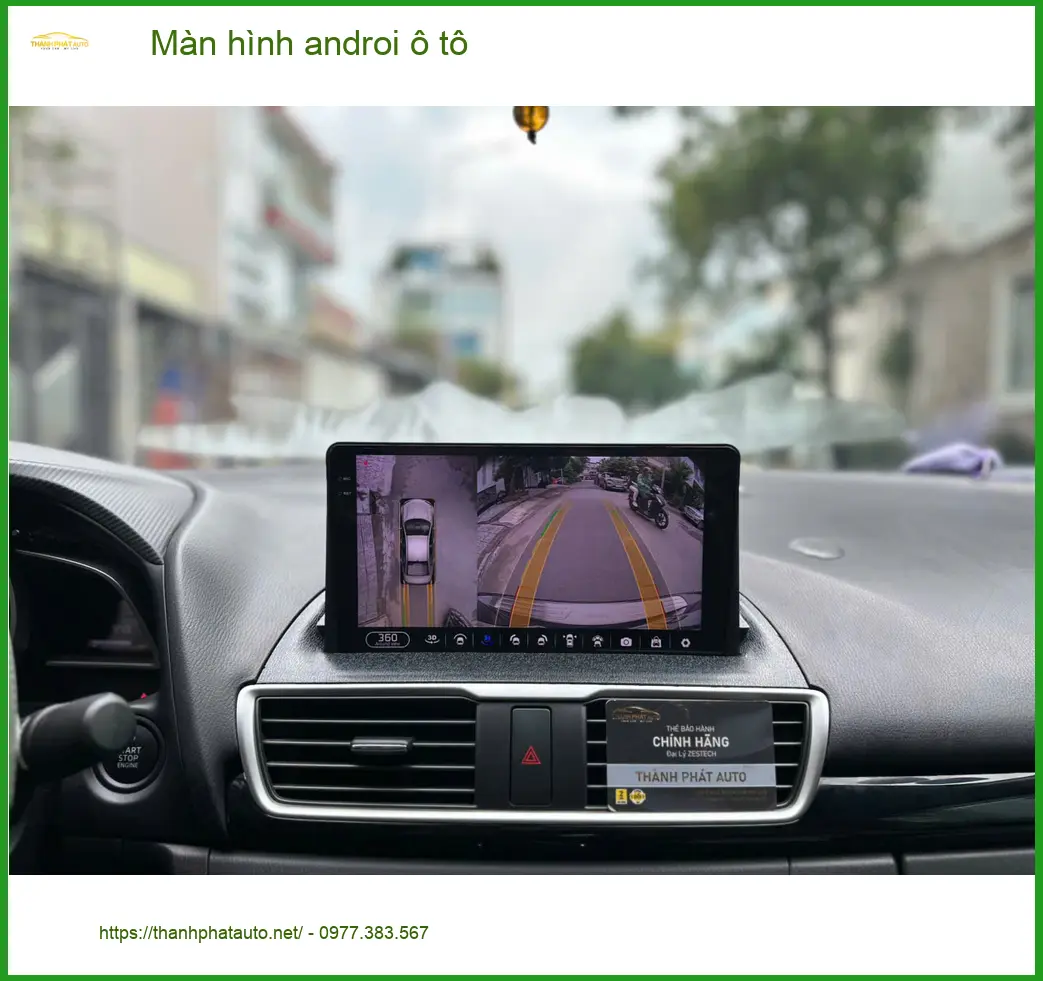 Anh Khang lắp màn hình Android ô tô cho Mazda CX-5 tại Quận 8 để nâng tầm giải trí ảnh thực tế 4