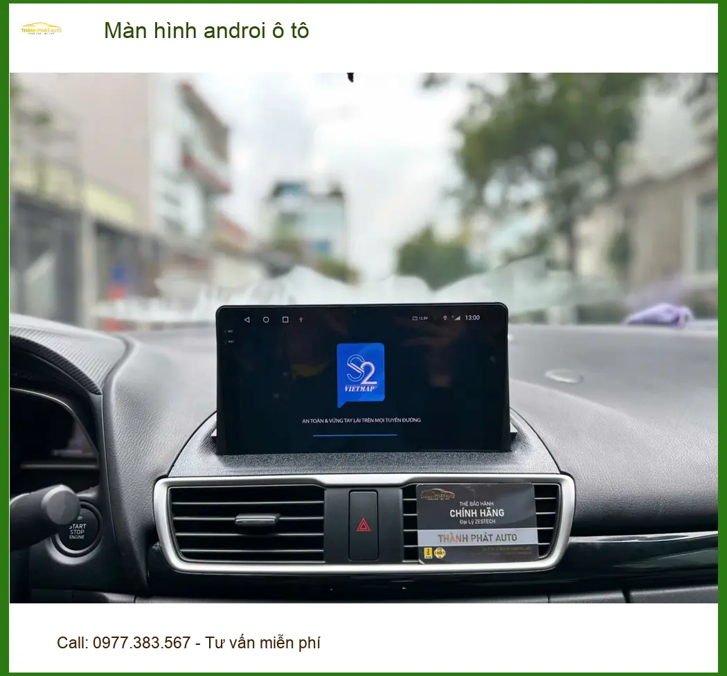 Anh Khang lắp màn hình Android ô tô cho Mazda CX-5 tại Quận 8 để nâng tầm giải trí ảnh thực tế 5