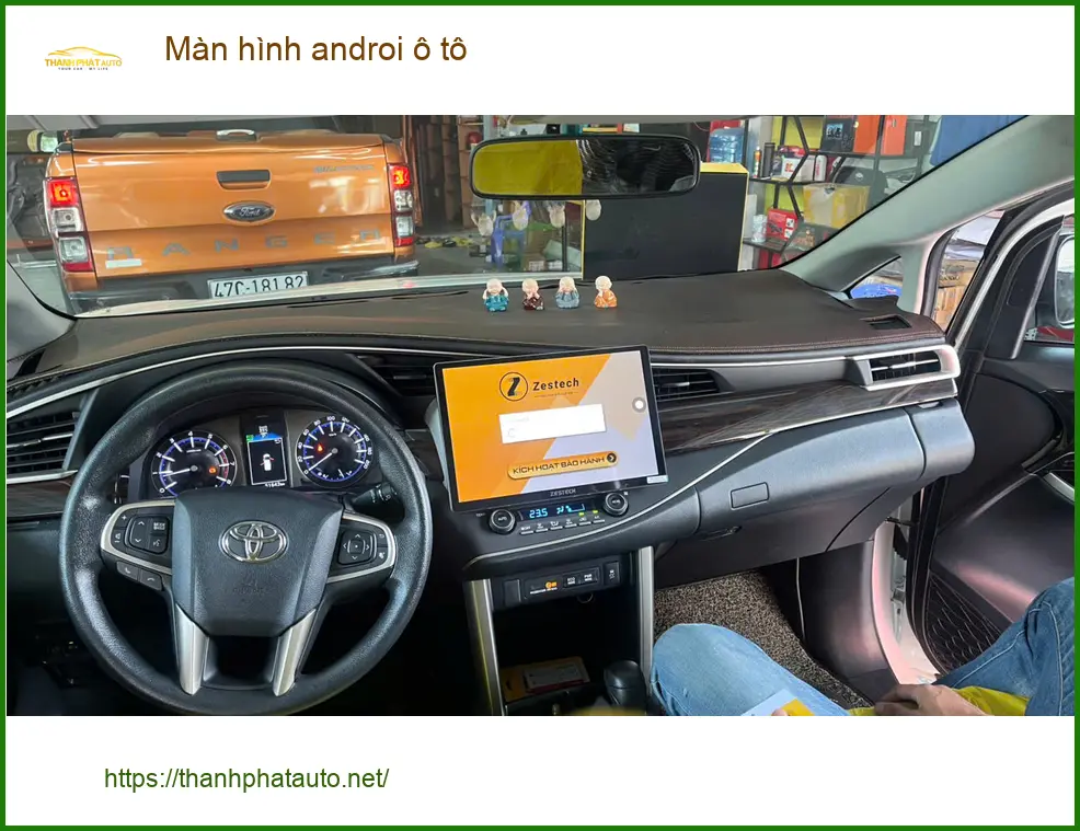Anh Tấn nâng cấp màn hình Android ô tô cho Mazda CX-5 tại Quận 4 vì màn hình zin chậm ảnh thực tế 2