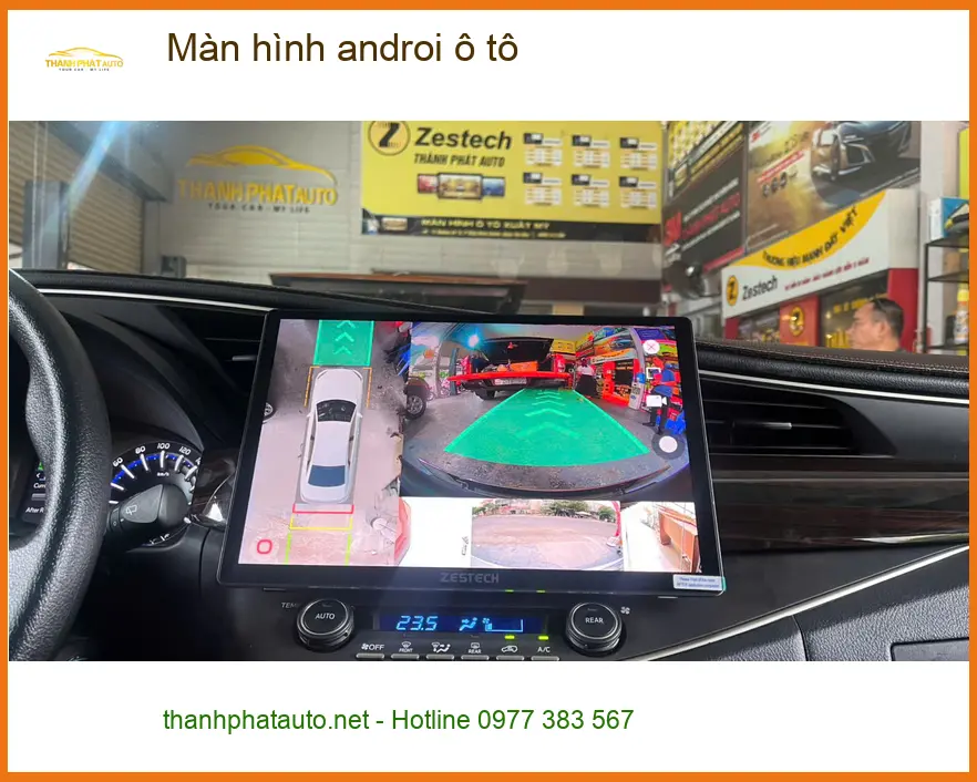 Anh Tấn nâng cấp màn hình Android ô tô cho Mazda CX-5 tại Quận 4 vì màn hình zin chậm ảnh thực tế 3