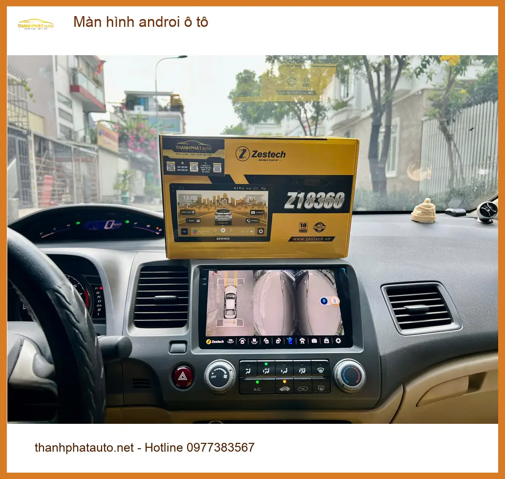 Chị Thảo lắp Màn hình androi ô tô cho Honda HR-V tại Quận Huyện Cần Giờ. ảnh thực tế 4