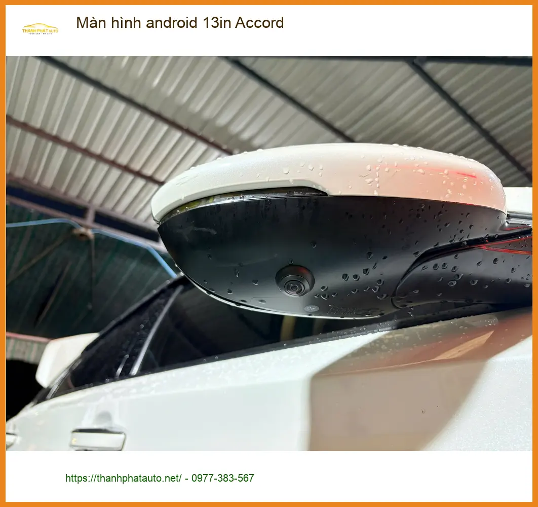 Anh Minh lắp màn hình Android 13in Accord tại Quận Bình Tân