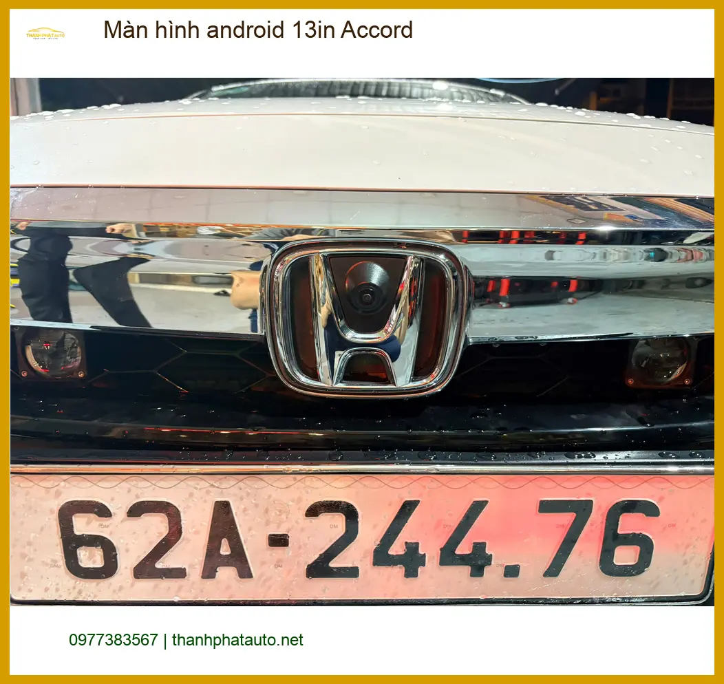Bác Hải lắp màn hình Android 13in cho Honda Accord ở Quận Bình Thạnh để nâng tầm giải trí ảnh thực tế 2