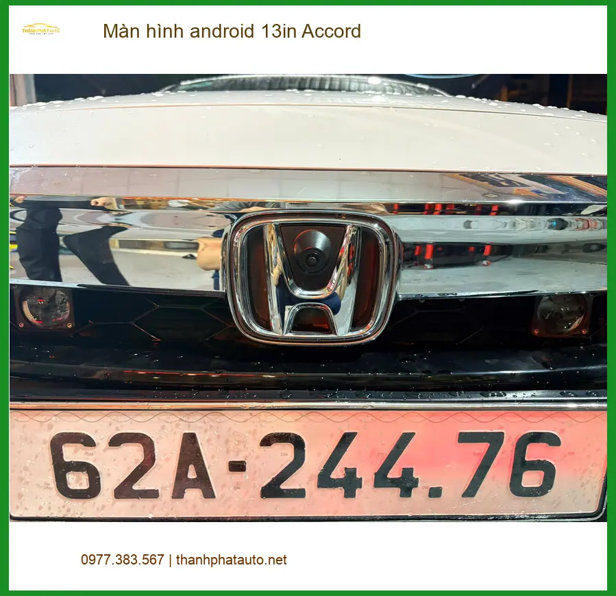 Anh Quang lắp màn hình Android 13in Honda Accord tại Quận 2 để nâng tầm giải trí ảnh thực tế 5