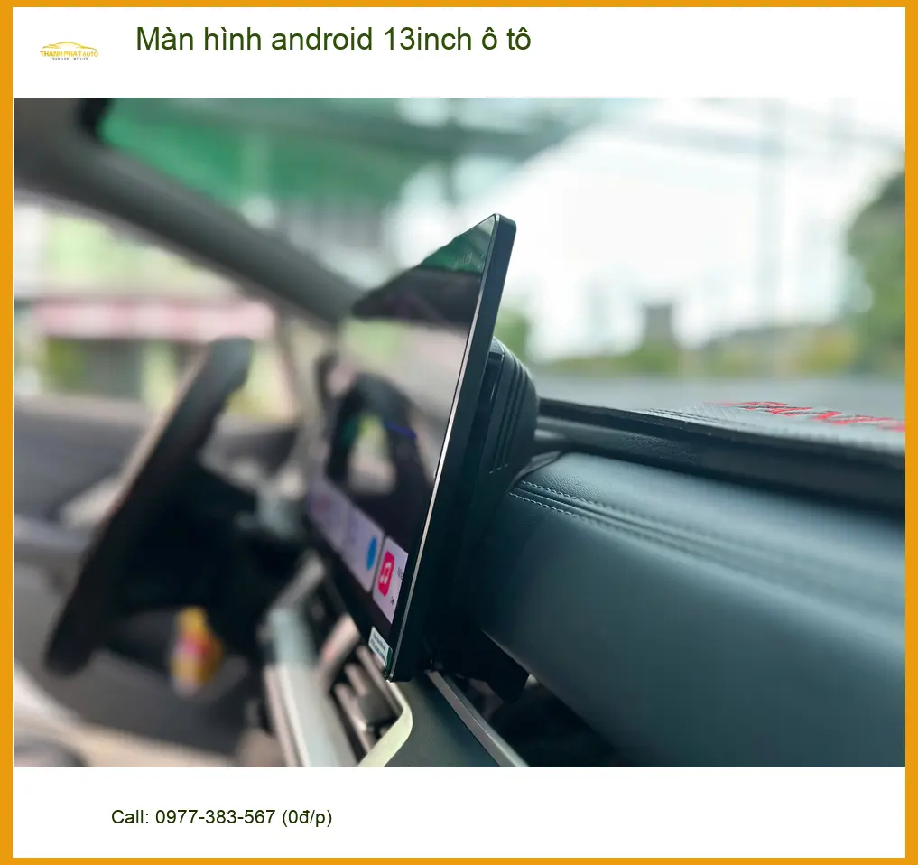 Anh Kiên nâng cấp màn hình android 13inch ô tô tại Quận Bình Tân cho Mazda 6