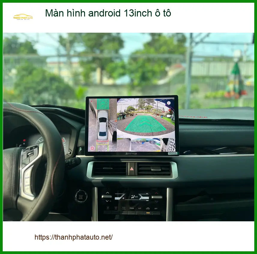 Anh Kiên nâng cấp màn hình android 13inch ô tô tại Quận Bình Tân cho Mazda 6 ảnh thực tế 3