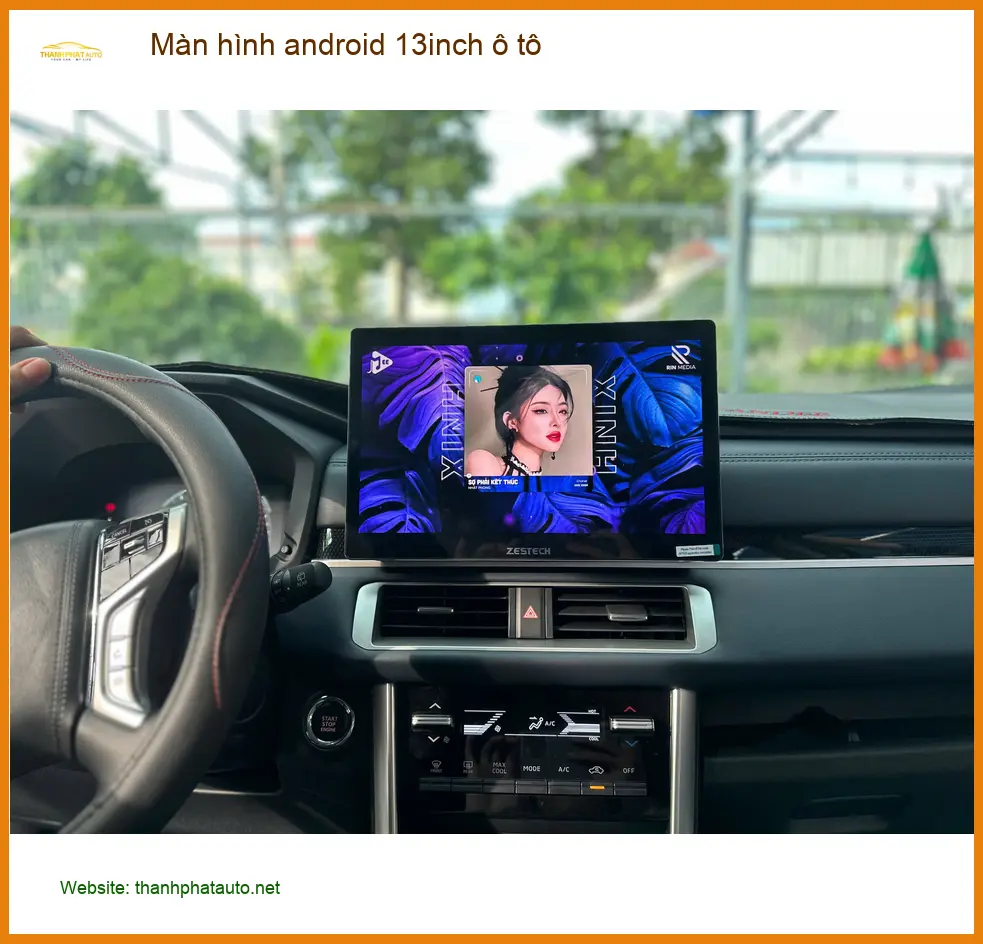 Anh Quý nâng cấp màn hình Android 13inch cho Honda HR-V tại Tân Phú