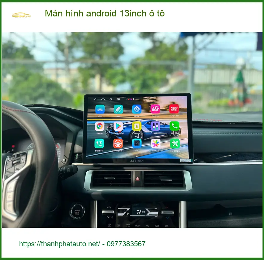 Anh Quý nâng cấp màn hình Android 13inch cho Honda HR-V tại Tân Phú ảnh thực tế 3