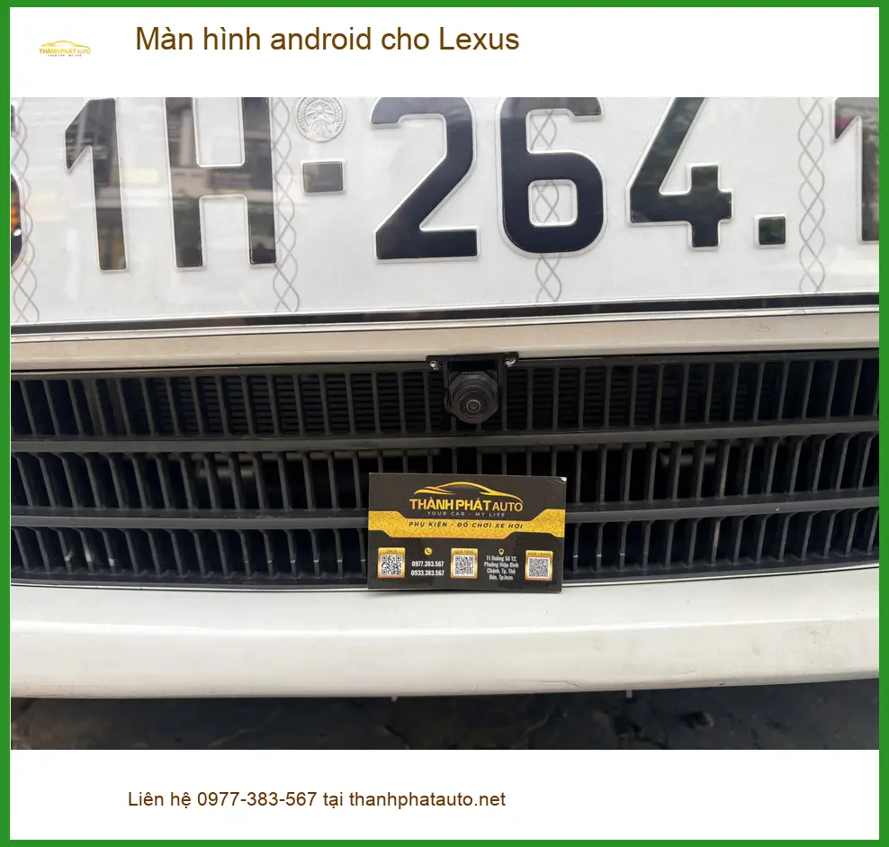 Chị Thư lắp màn hình Android cho Lexus RX350 tại Quận 2 để nâng tầm trải nghiệm ảnh thực tế 5