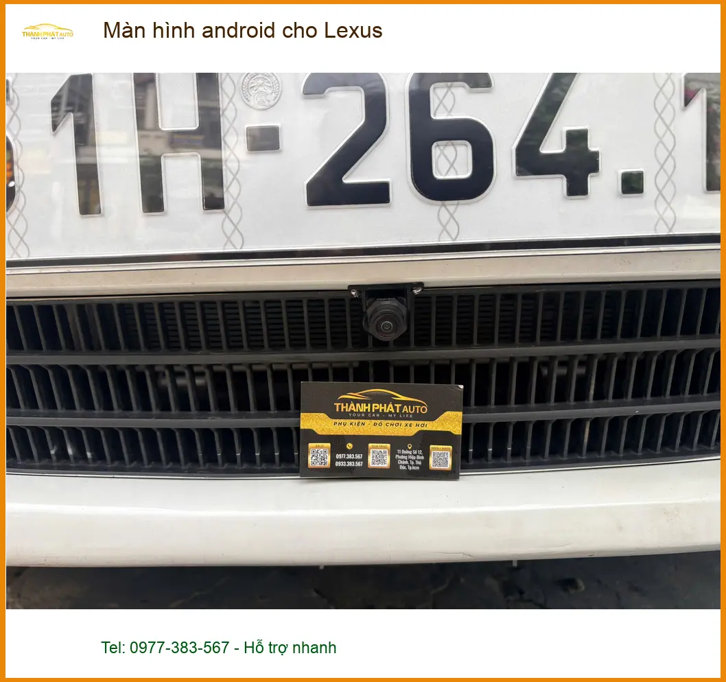 Anh Khải lắp màn hình Android cho Lexus RX350 tại Quận 1 vì màn zin thiếu tính năng giải trí ảnh thực tế 4