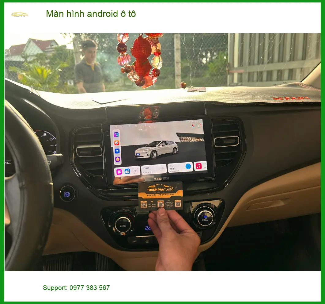 Anh Dũng lắp màn hình Android ô tô Honda CR-V tại Quận Phú Nhuận ảnh thực tế 2