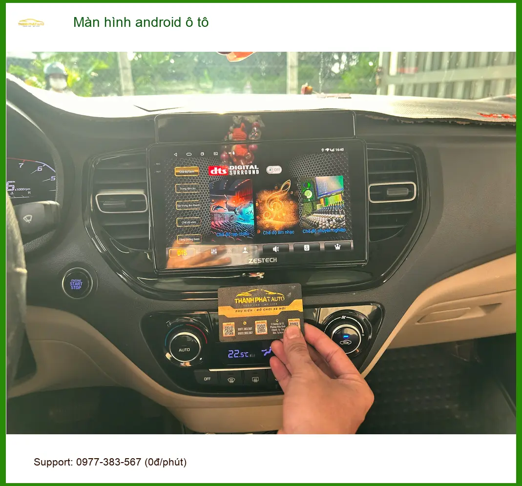 Anh Dũng lắp màn hình Android ô tô Honda CR-V tại Quận Phú Nhuận ảnh thực tế 5