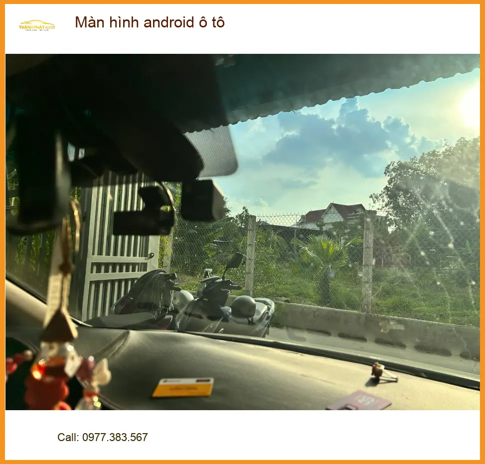 Chú Dũng lắp màn hình Android ô tô cho Toyota Camry ở Cần Giờ vì màn zin cũ, khó dùng
