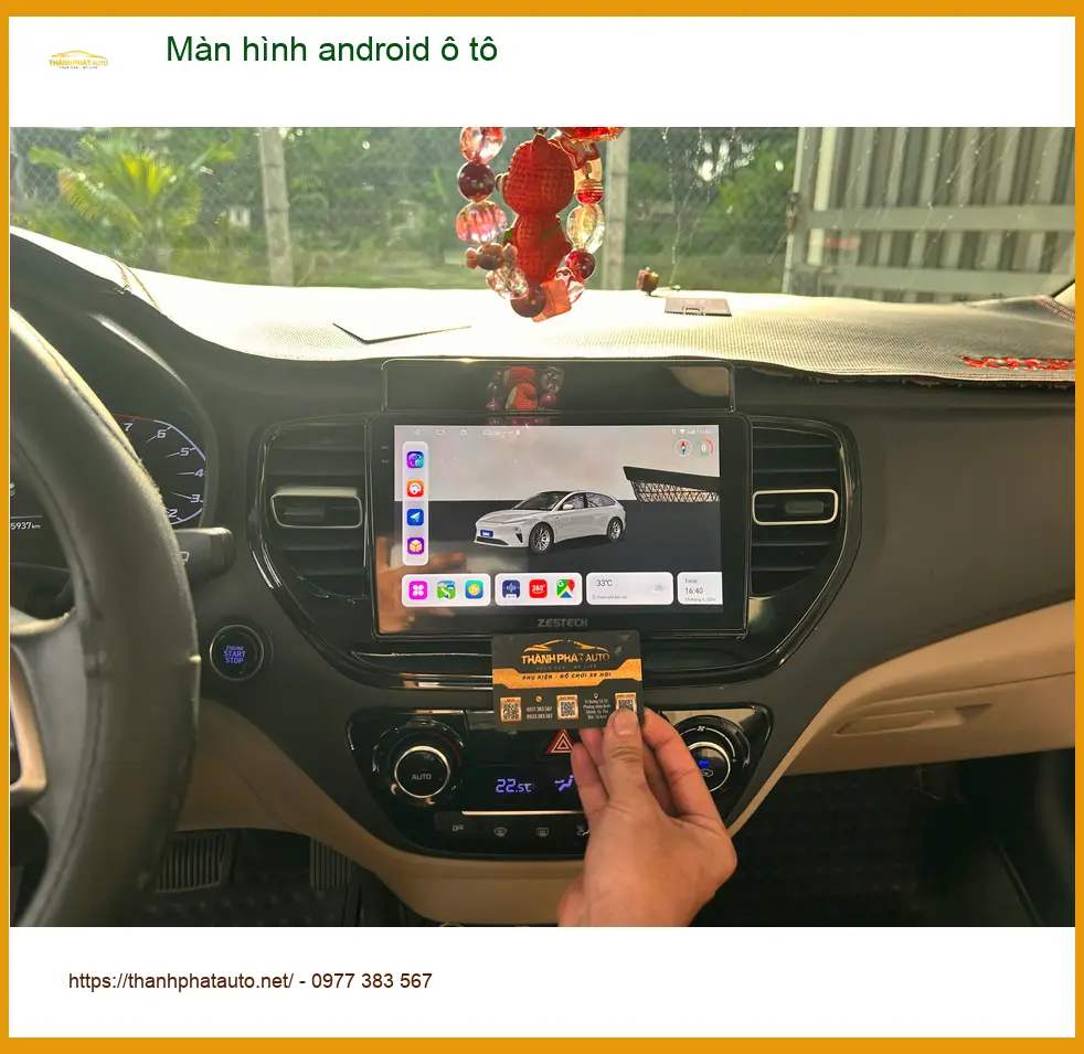 Chị Hương nâng cấp màn hình Android ô tô cho Hyundai Creta ở Quận Bình Thạnh ảnh thực tế 4