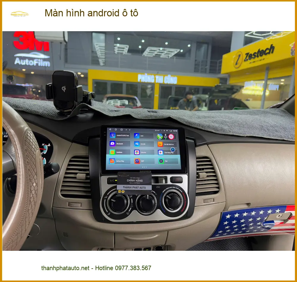 Anh Minh lắp Màn hình Android ô tô Quận 4 chính hãng, nhiều tính năng ảnh thực tế 2