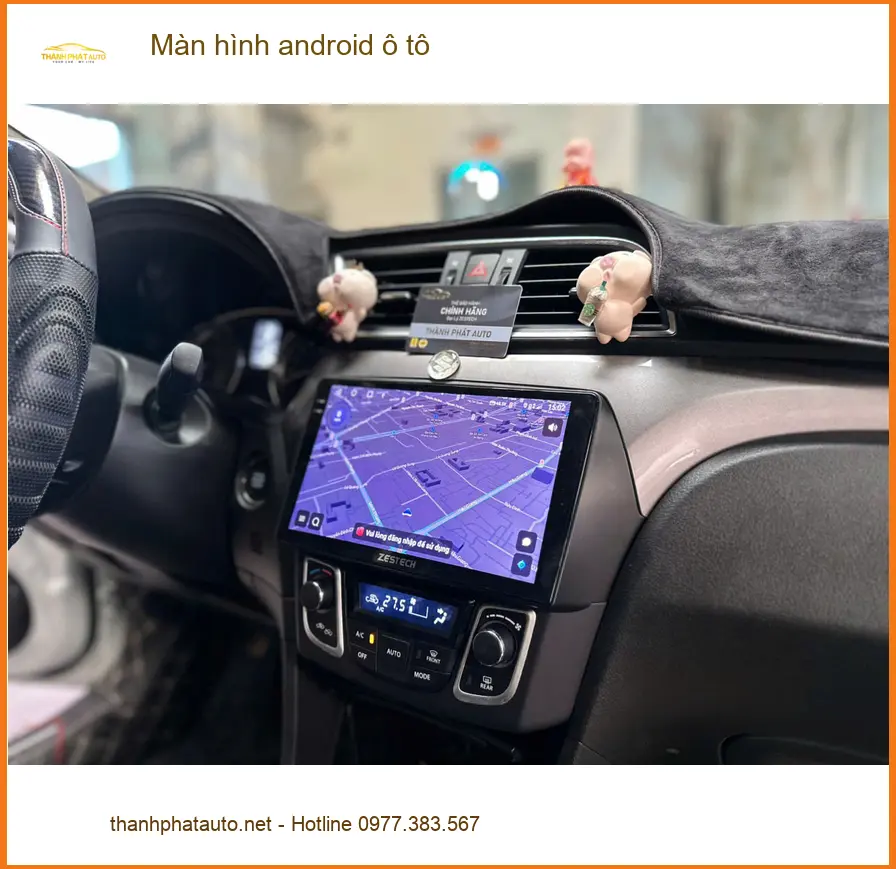Chú Sơn lắp màn hình android ô tô cho Suzuki XL7 tại Gò Vấp, cần tư vấn kỹ ảnh thực tế 2