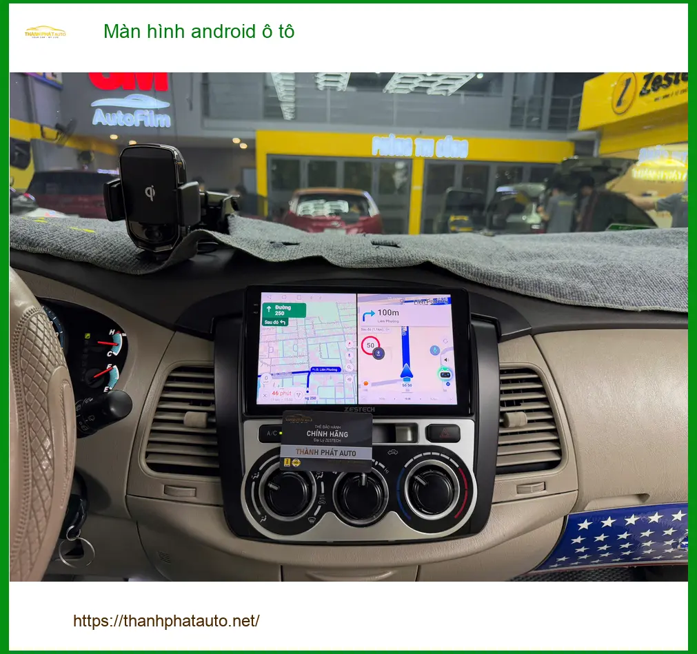Anh Minh lắp Màn hình Android ô tô Quận 4 chính hãng, nhiều tính năng ảnh thực tế 3