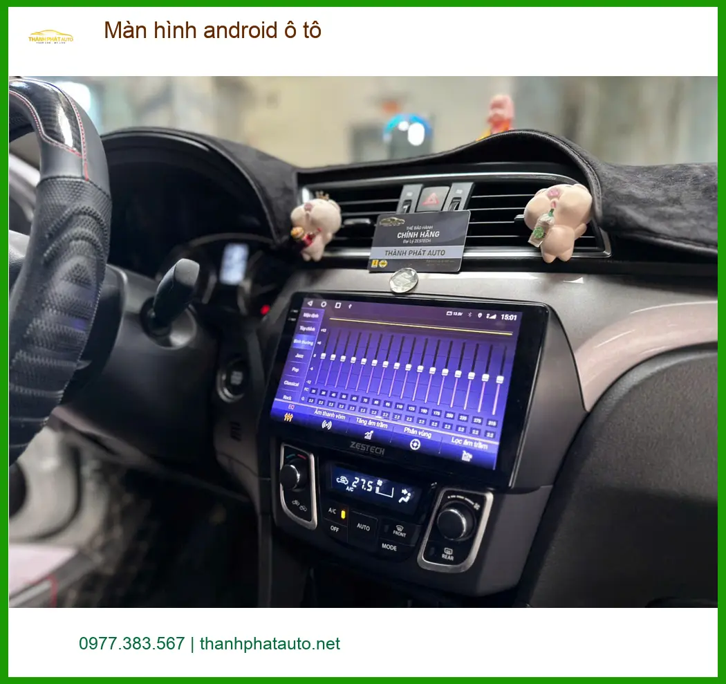 Chú Sơn lắp màn hình android ô tô cho Suzuki XL7 tại Gò Vấp, cần tư vấn kỹ ảnh thực tế 5