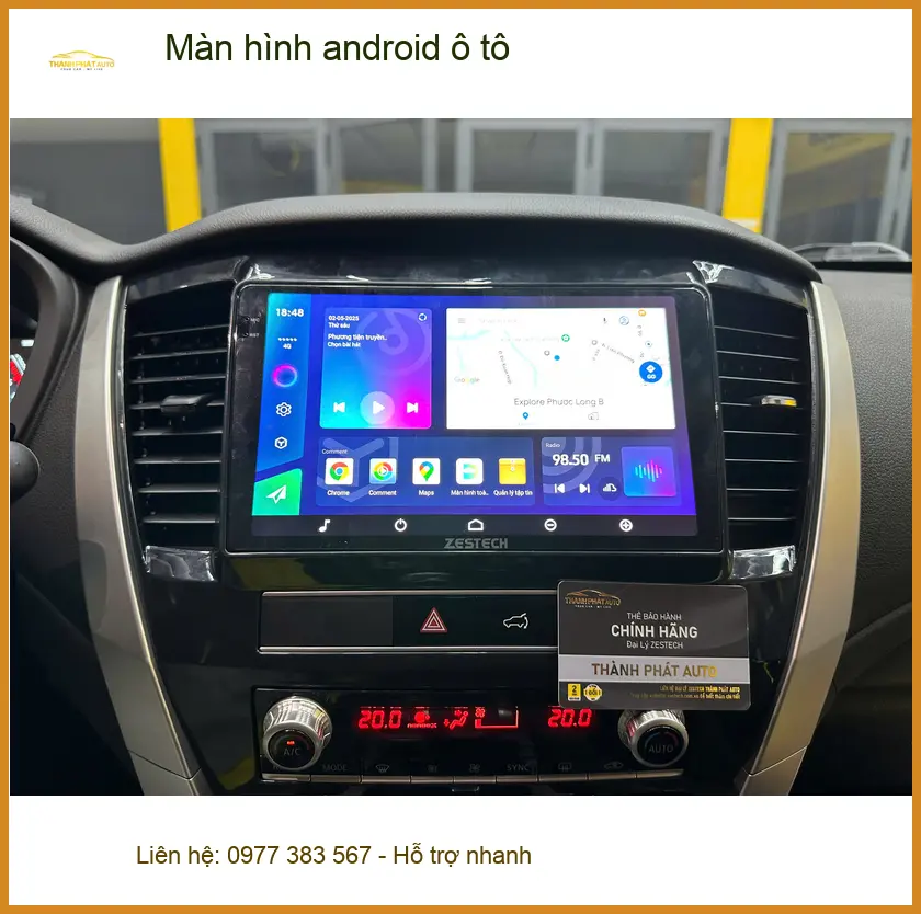 Anh Thiện nâng cấp màn hình android ô tô cho Hyundai Elantra tại Quận 4. ảnh thực tế 2