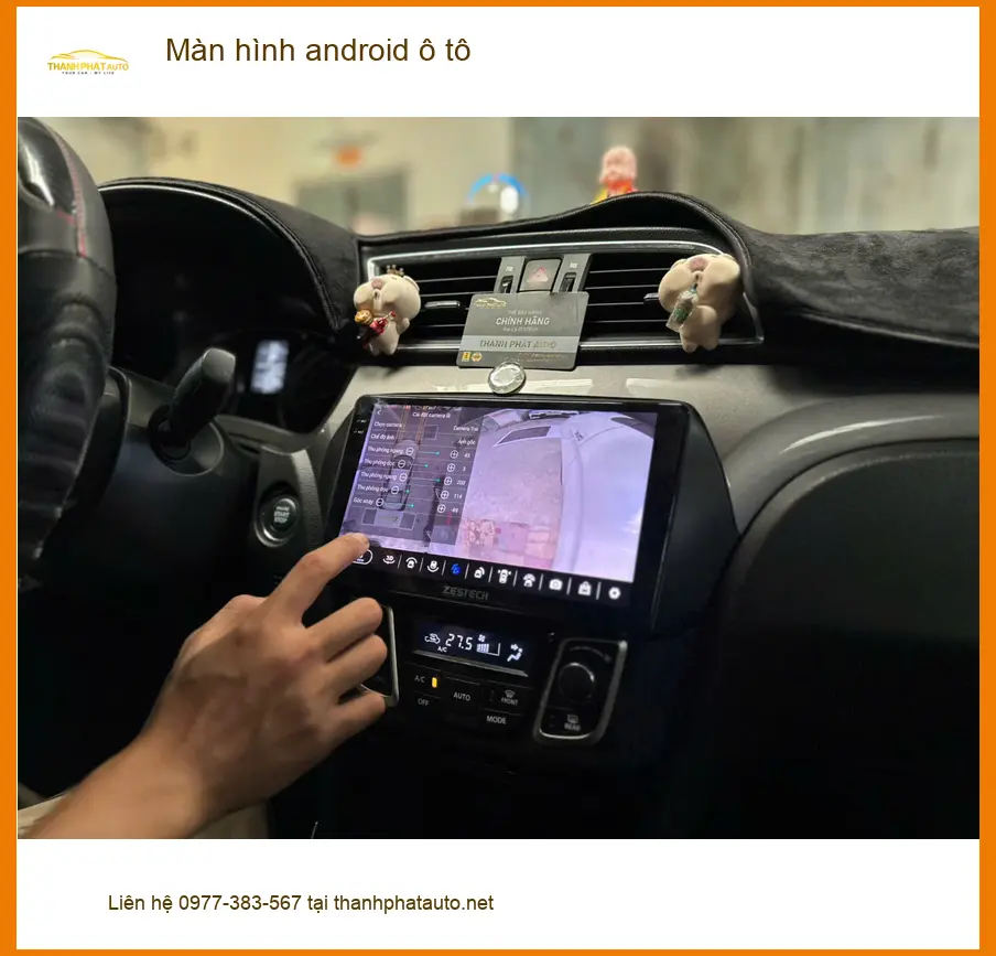 Anh Khải lắp màn hình Android ô tô cho Mazda CX-5 tại Quận 8 ảnh thực tế 3