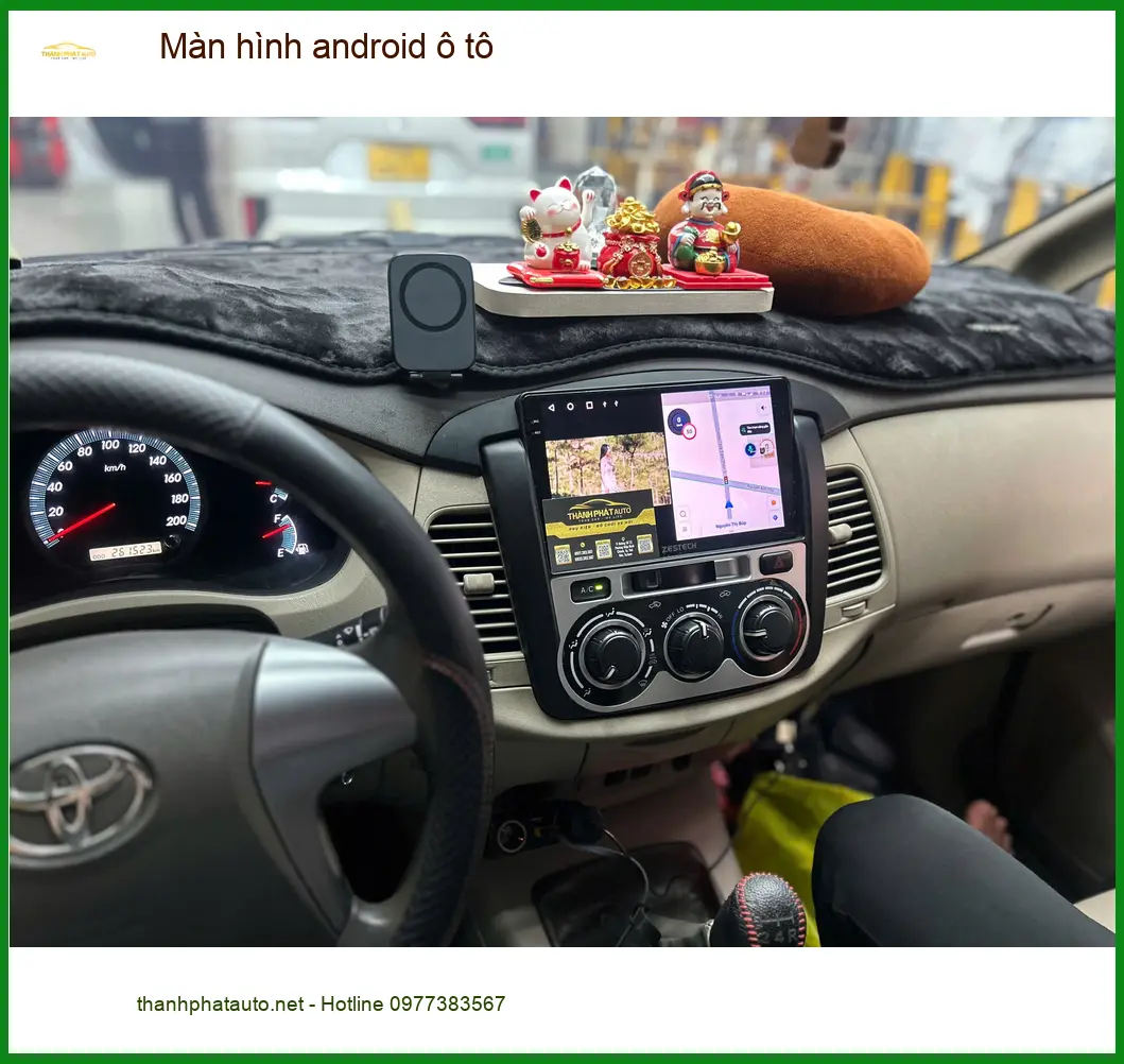 Anh Tấn lắp màn hình android ô tô cho Kia Seltos tại Quận 12 để trải nghiệm công nghệ mới