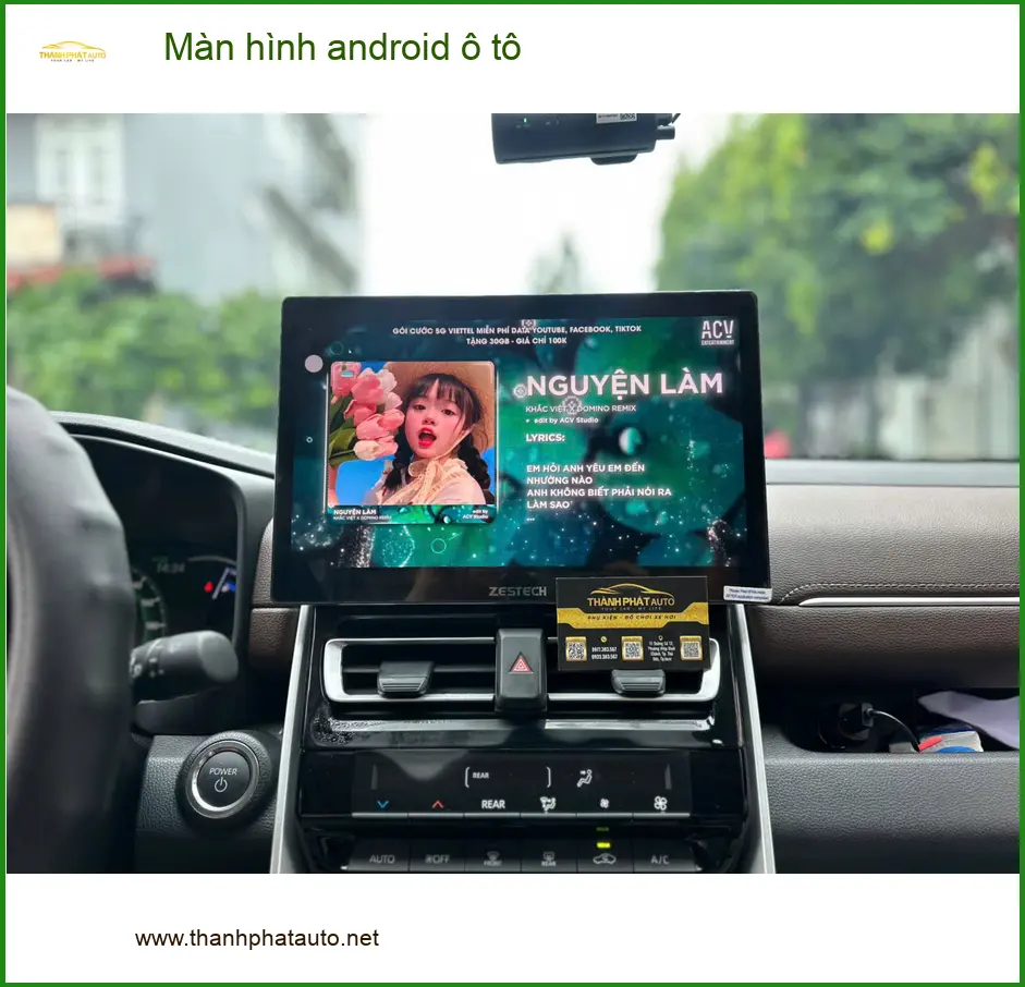 Anh Tùng lắp màn hình Android ô tô Hyundai Accent tại Quận 6 để trải nghiệm giải trí cao cấp ảnh thực tế 2