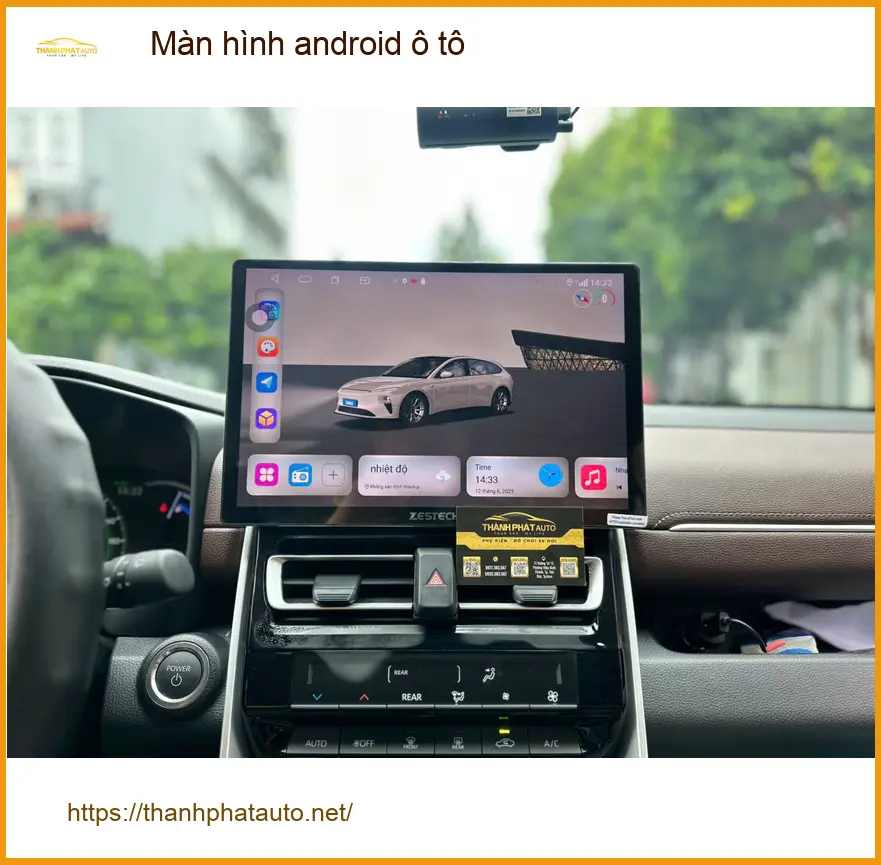 Anh Tùng lắp màn hình Android ô tô Hyundai Accent tại Quận 6 để trải nghiệm giải trí cao cấp ảnh thực tế 5