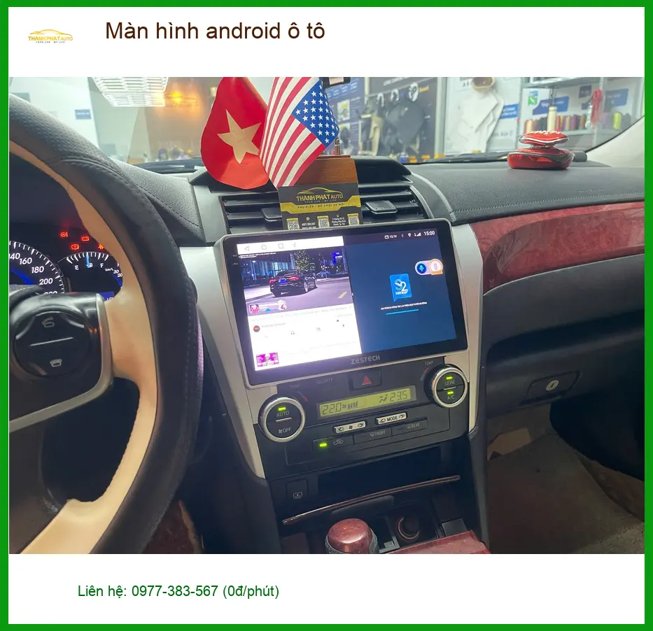 Anh Minh lắp màn hình android ô tô cho Honda CR-V ở Quận 6
