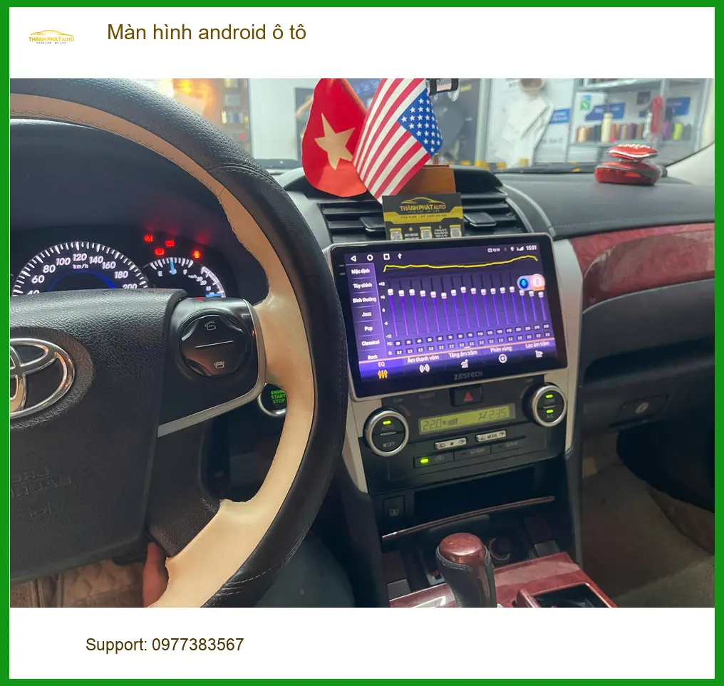 Anh Minh lắp màn hình android ô tô cho Honda CR-V ở Quận 6 ảnh thực tế 3