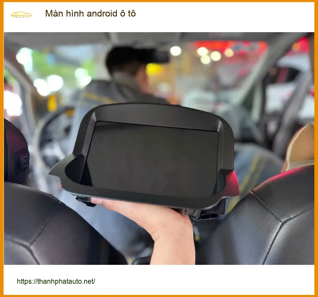 Anh Long lắp màn hình android ô tô cho Toyota Vios tại Quận Tân Bình ảnh thực tế 3