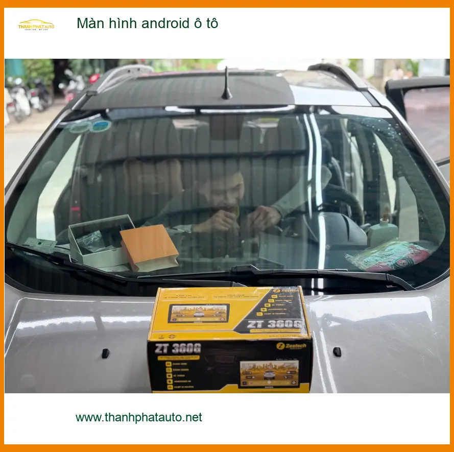 Anh Long lắp màn hình android ô tô cho Toyota Vios tại Quận Tân Bình ảnh thực tế 4
