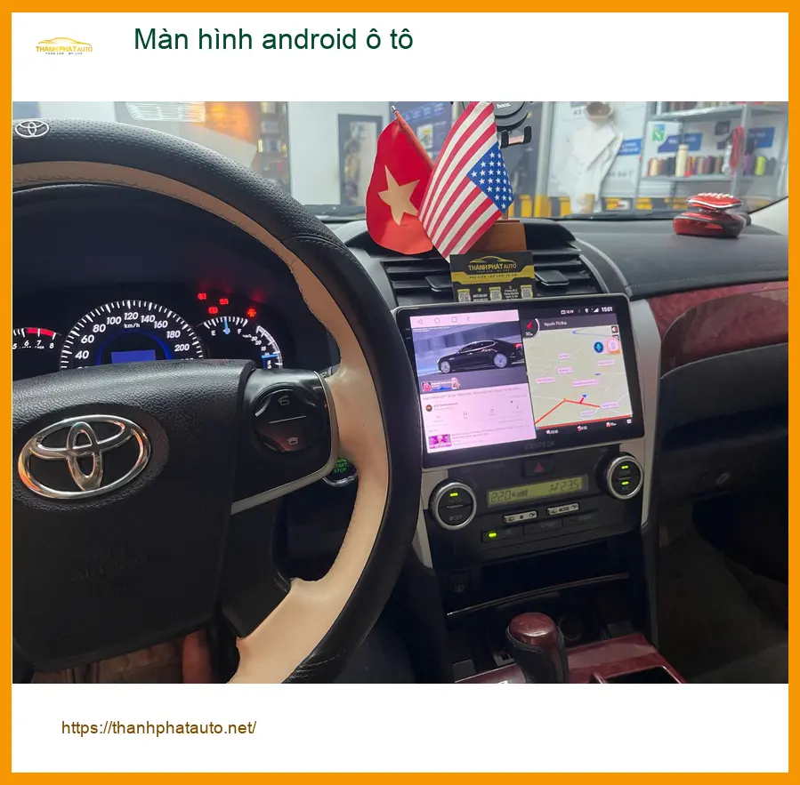 Anh Minh lắp màn hình android ô tô cho Honda CR-V ở Quận 6 ảnh thực tế 4