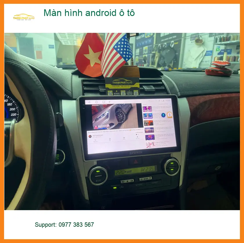 Chú Cường nâng cấp màn hình Android ô tô Mitsubishi Attrage ở Quận 12 ảnh thực tế 4