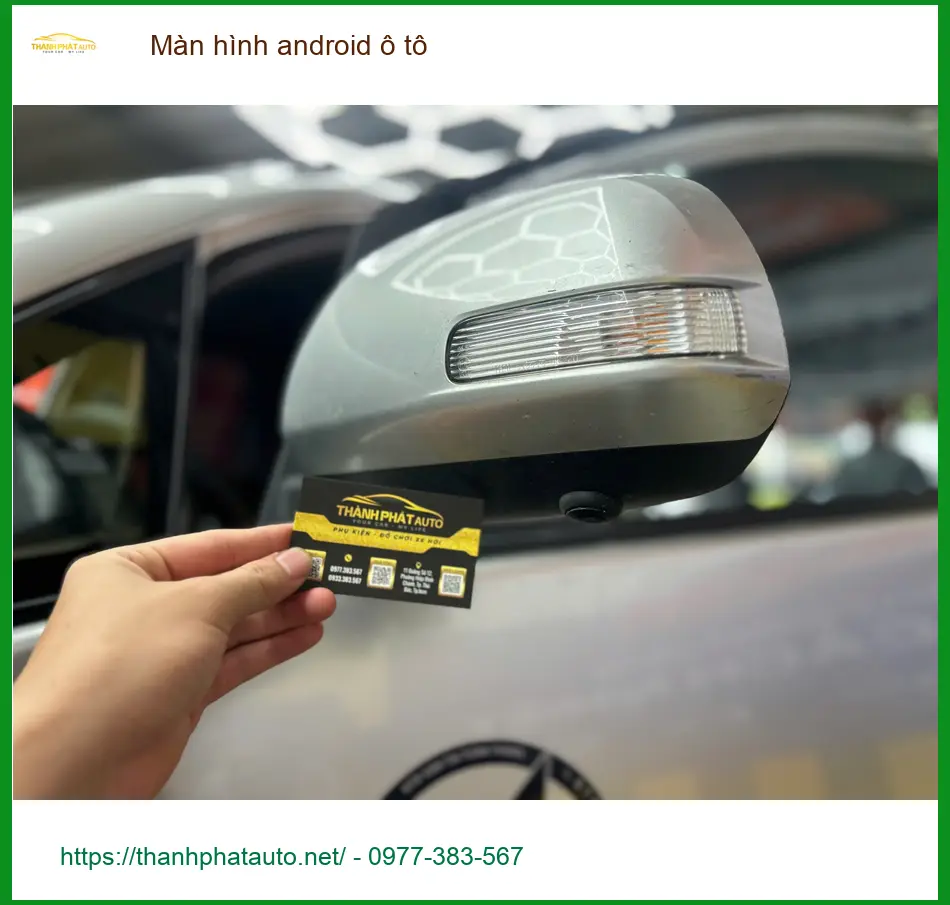 Chị Lan Anh nâng cấp màn hình android ô tô Hyundai Kona ở Thủ Đức