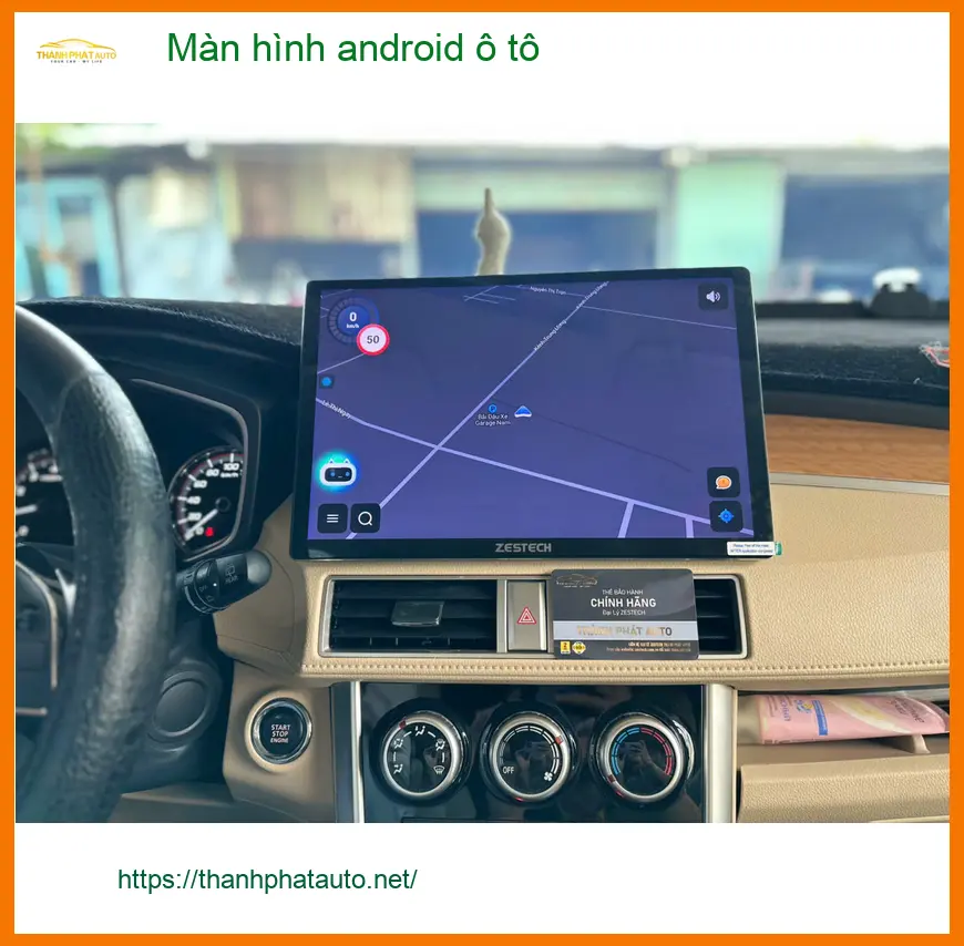Chị Kiều Anh nâng cấp màn hình android ô tô cho Kia K3 tại Hóc Môn ảnh thực tế 2