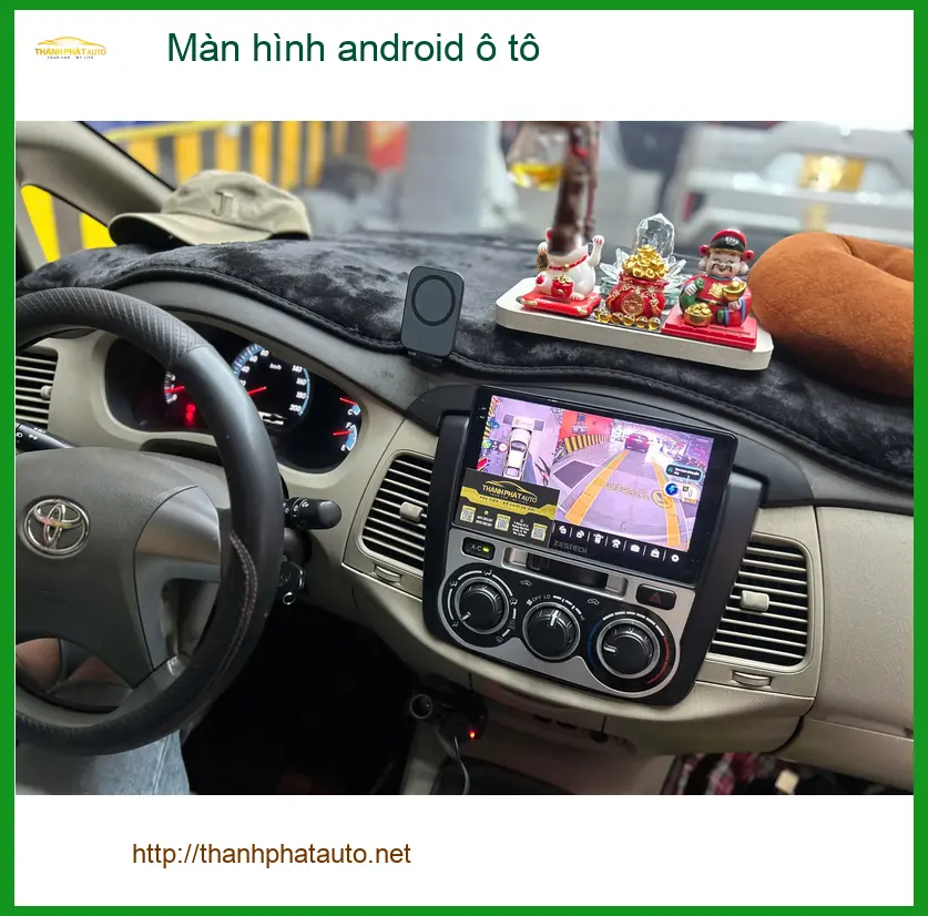 Chị Lan Anh nâng cấp màn hình android ô tô Hyundai Kona ở Thủ Đức ảnh thực tế 3