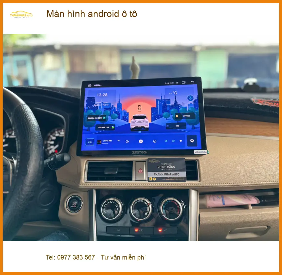 Chị Kiều Anh nâng cấp màn hình android ô tô cho Kia K3 tại Hóc Môn ảnh thực tế 3