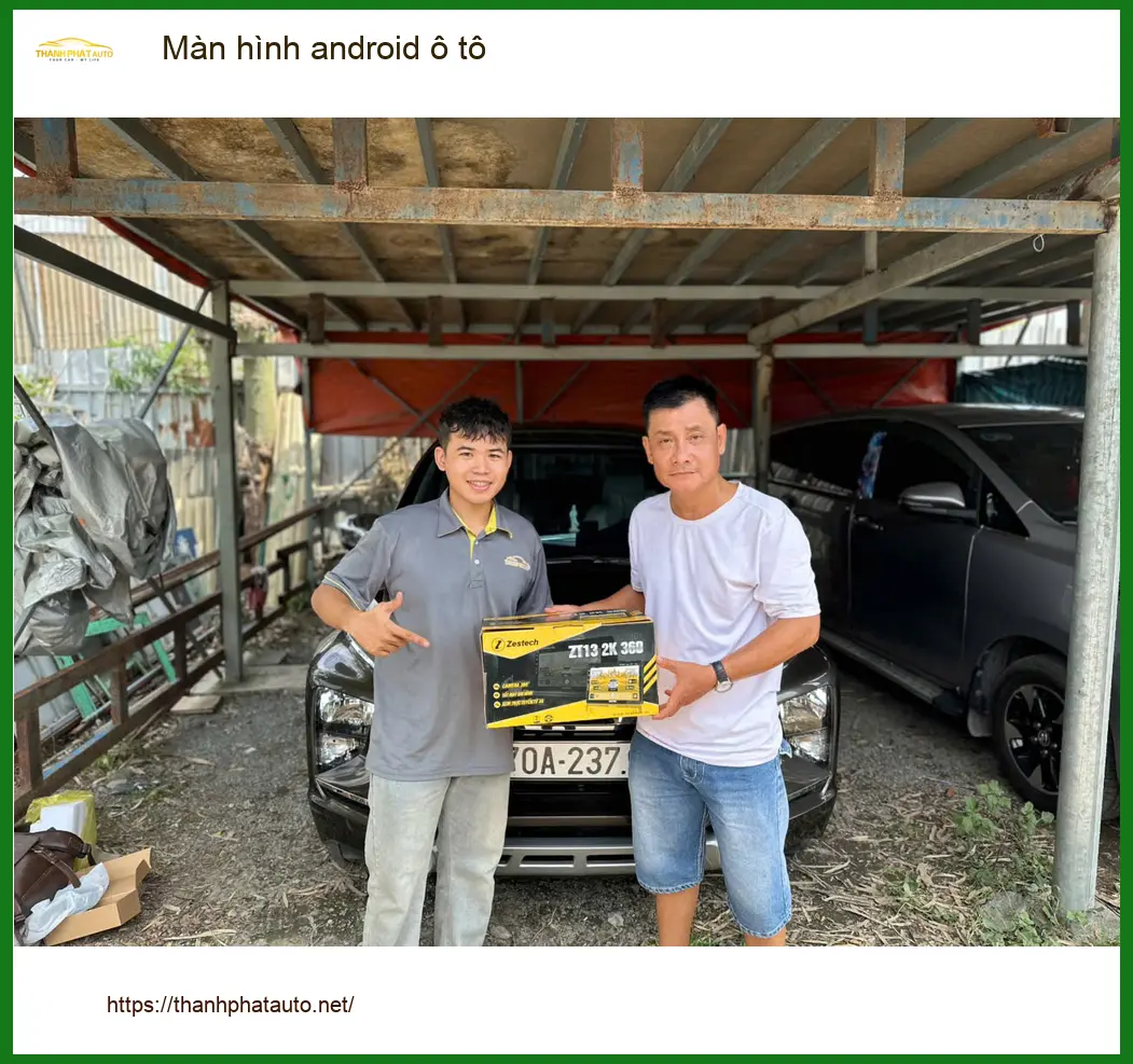 Chị Kiều Anh nâng cấp màn hình android ô tô cho Kia K3 tại Hóc Môn ảnh thực tế 4