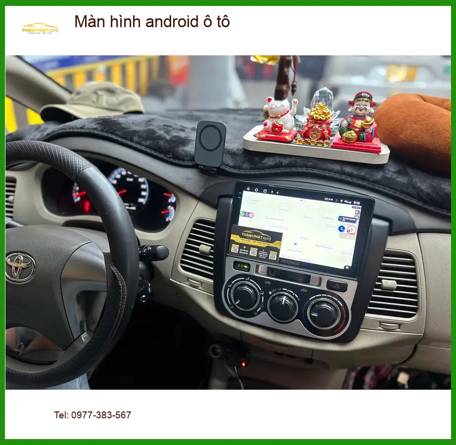 Anh Quang nâng cấp màn hình Android ô tô cho Honda CR-V ở Quận 2