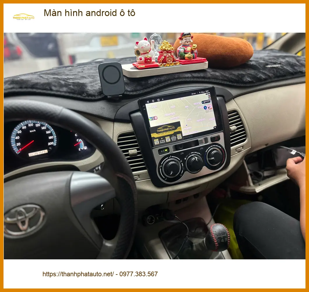 Anh Quang nâng cấp màn hình Android ô tô cho Honda CR-V ở Quận 2 ảnh thực tế 5