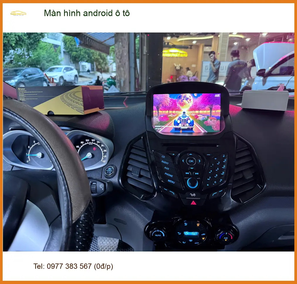 Anh Kiên lắp màn hình android ô tô cho Mazda 3 tại Quận 7 uy tín, giá tốt ảnh thực tế 3