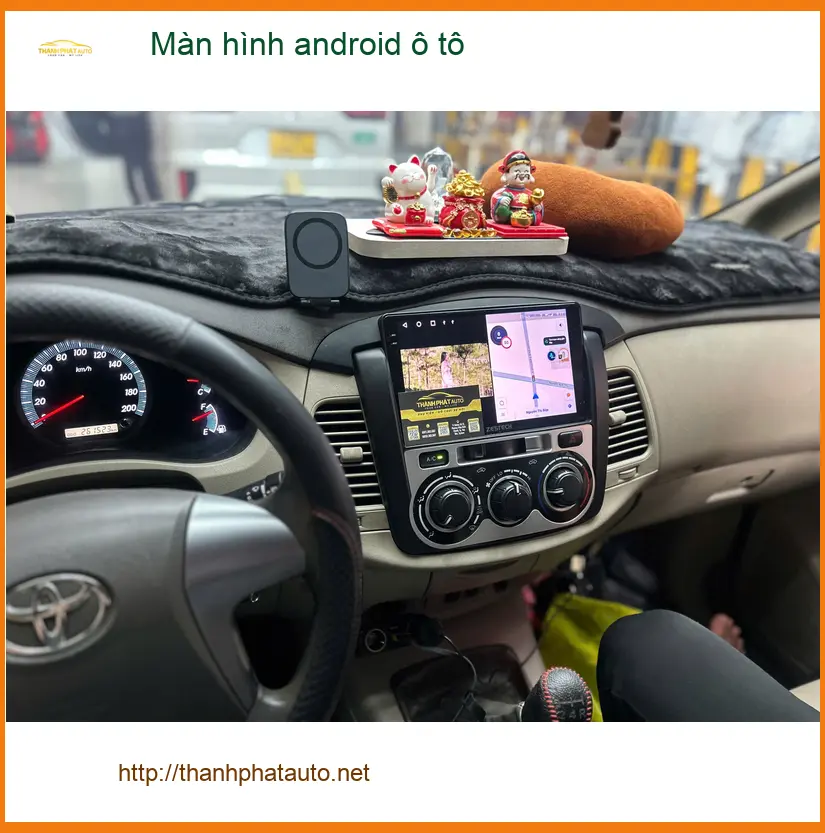 Anh Minh nâng cấp màn hình Android ô tô Hyundai Accent tại Quận Phú Nhuận để tiện đường đi làm ảnh thực tế 2